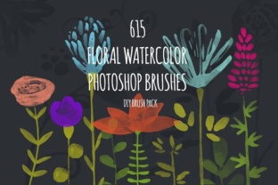 615 PS Watercolor Brushes Review