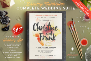 Dreamy Watercolor Wedding Suite I Review