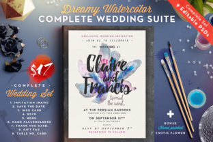 Dreamy Watercolor Wedding Suite II Review
