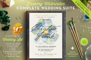 Dreamy Watercolor Wedding Suite III Review