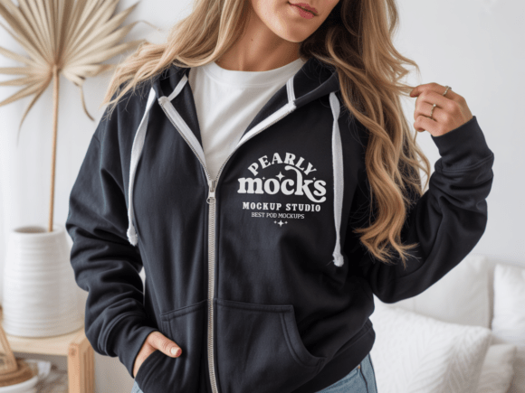 Gildan 18600 Full-Zip Hoodie Mockup Review