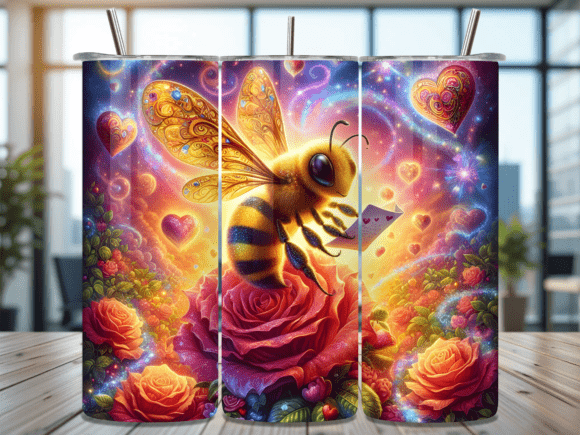 Honey Bee Rose Flowers Tumbler Wrap Review