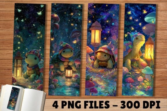Magical Night Forest Sea Turtle Bookmark Review