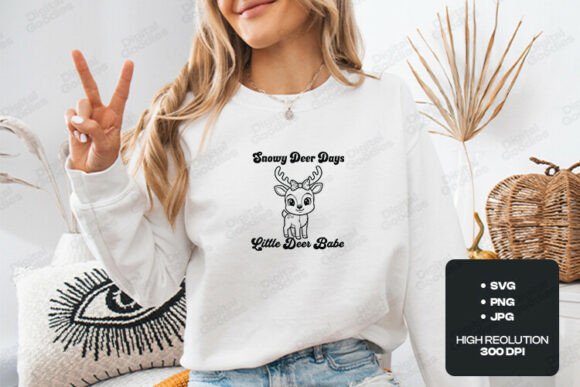 Snowy Deer Days: A T-Shirt Design Review